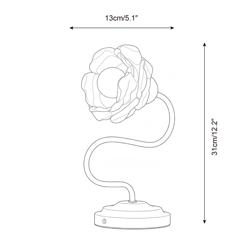 Everbud Glass Table Lamp — product view 5