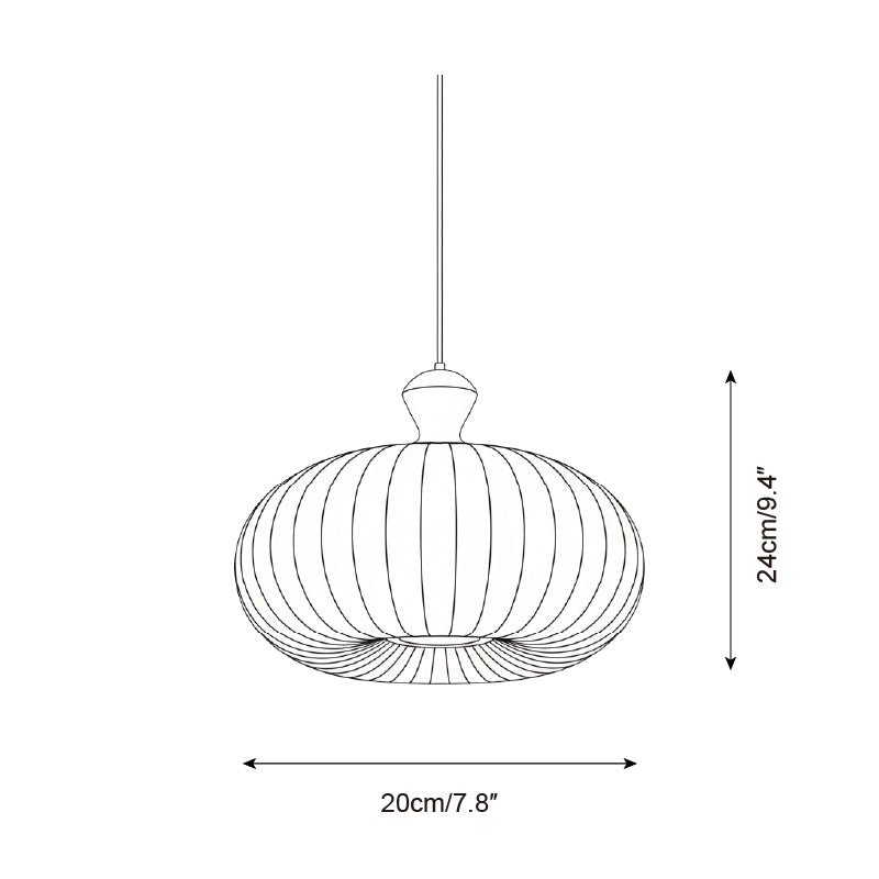 Sorella Wood Pendant Lamp — product view 5