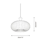 Sorella Wood Pendant Lamp — product view 5