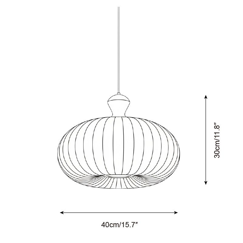 Sorella Wood Pendant Lamp — product view 6