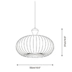Sorella Wood Pendant Lamp — product view 7
