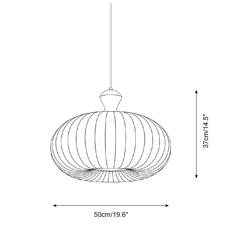 Sorella Wood Pendant Lamp — product view 7