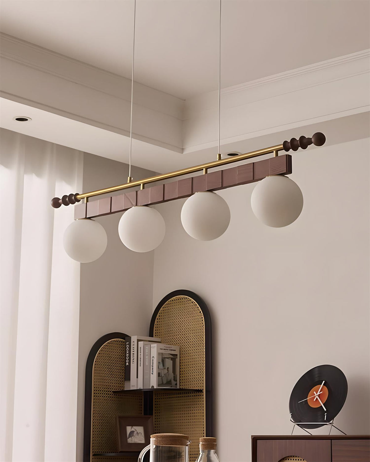 Curvira Glass Chandelier — product view 3