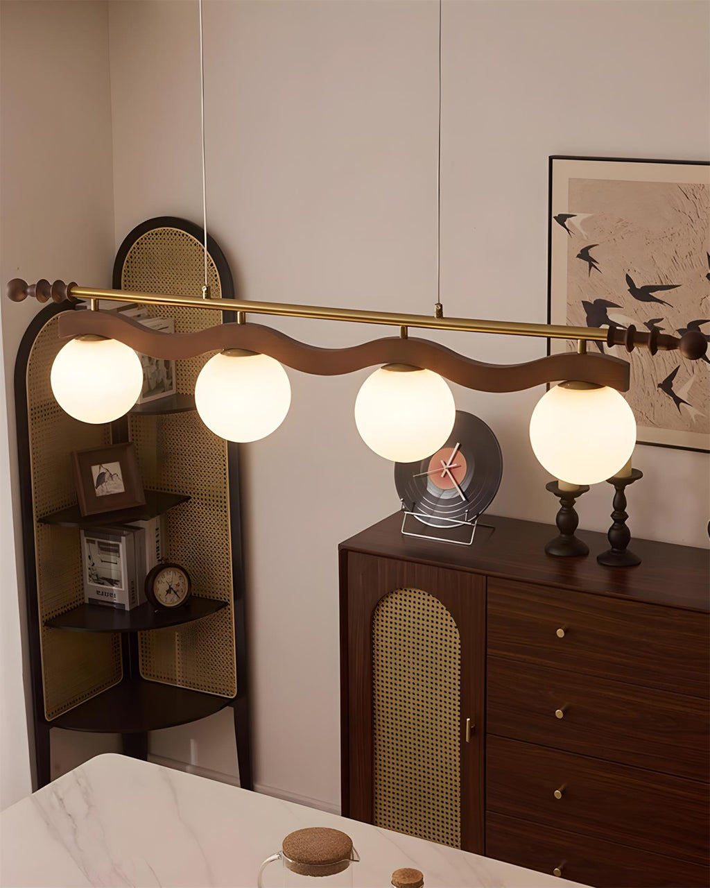 Curvira Glass Chandelier — product view 9