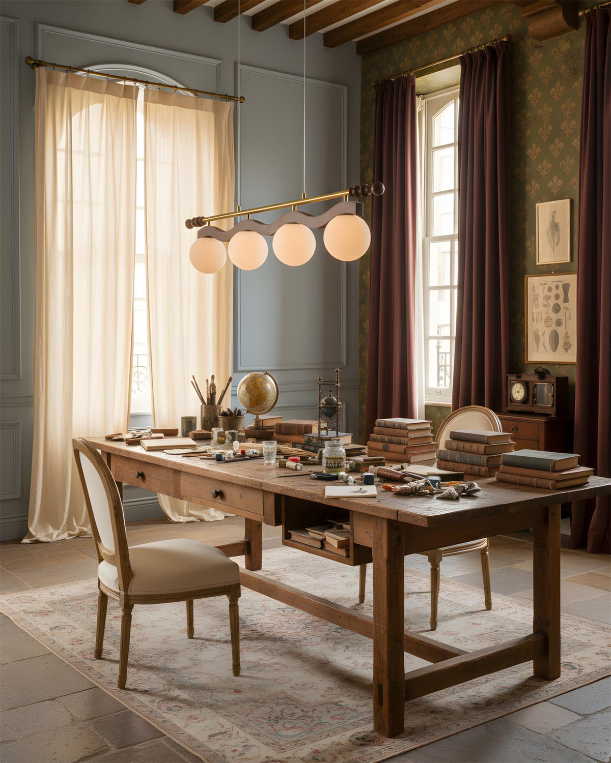 Curvira Glass Chandelier — product view 10
