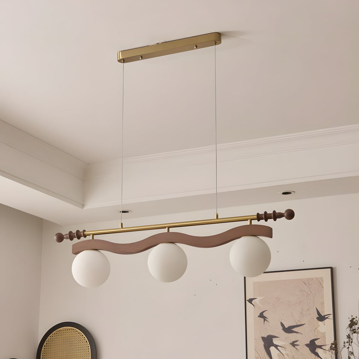 Curvira Glass Chandelier — product view 22