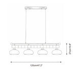 Tideon Glass Chandelier — product view 8