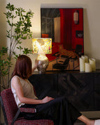 Klimora Resin Table Lamp — product view 3