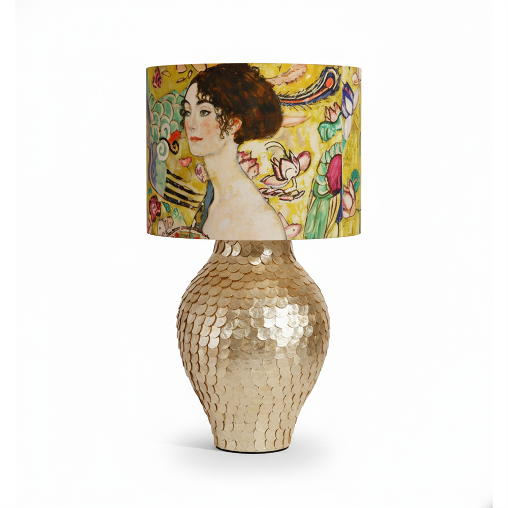 Klimora Resin Table Lamp — product view 11