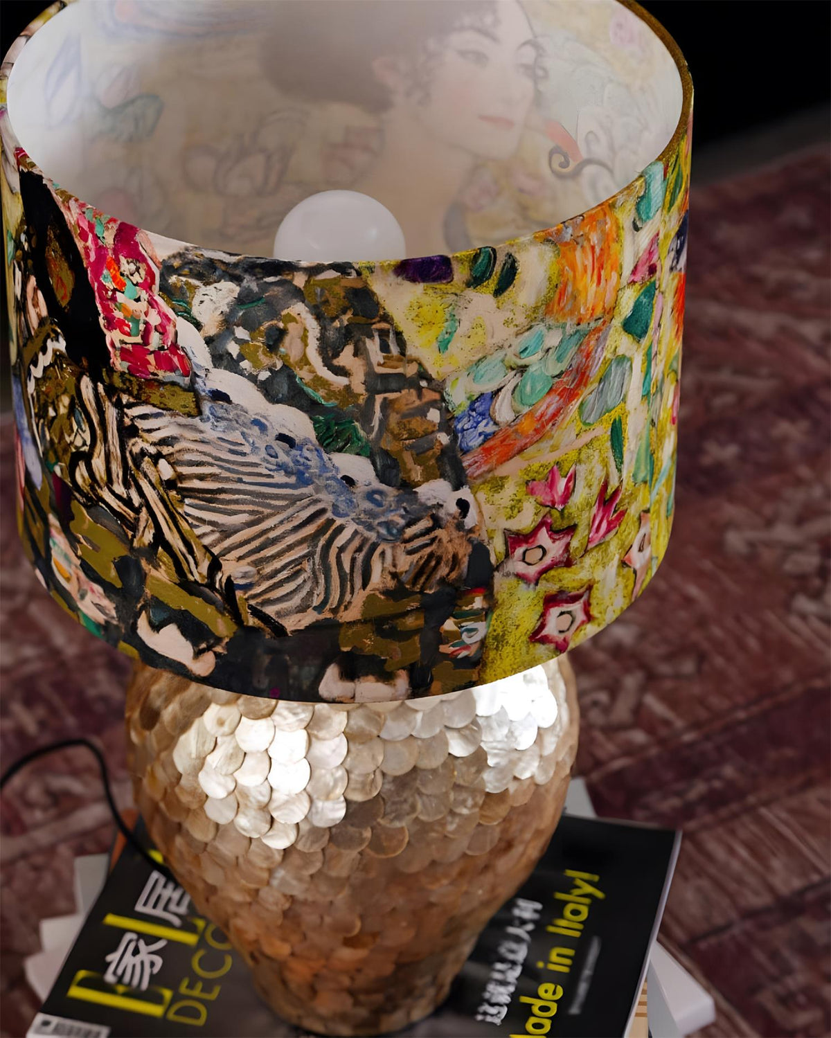 Klimora Resin Table Lamp — product view 14