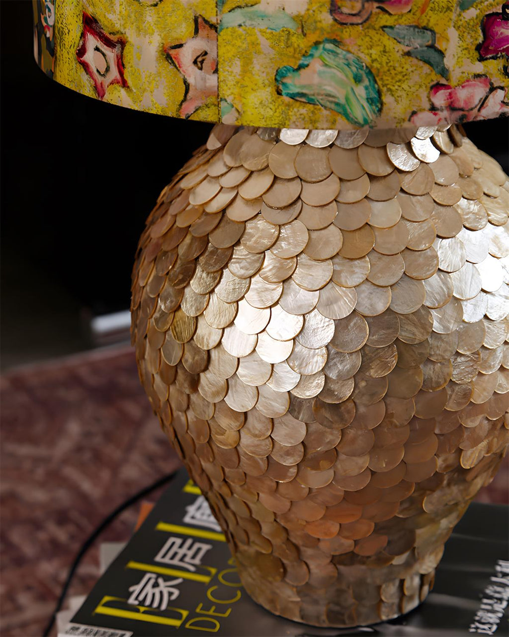 Klimora Resin Table Lamp — product view 15
