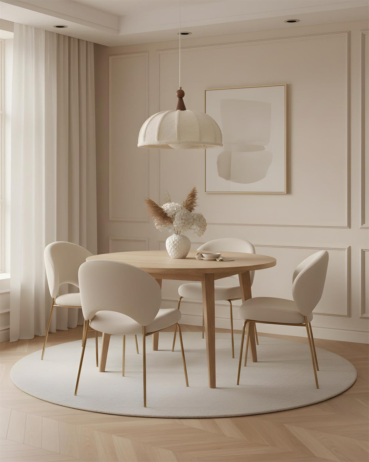 Tenera Wood Pendant Lamp — product view 3