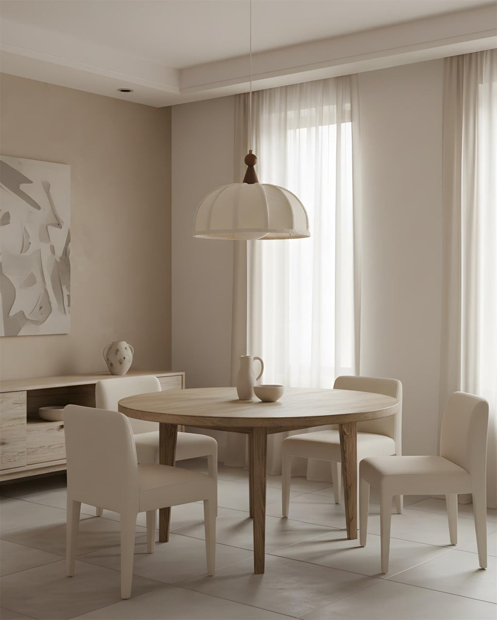 Tenera Wood Pendant Lamp — product view 6