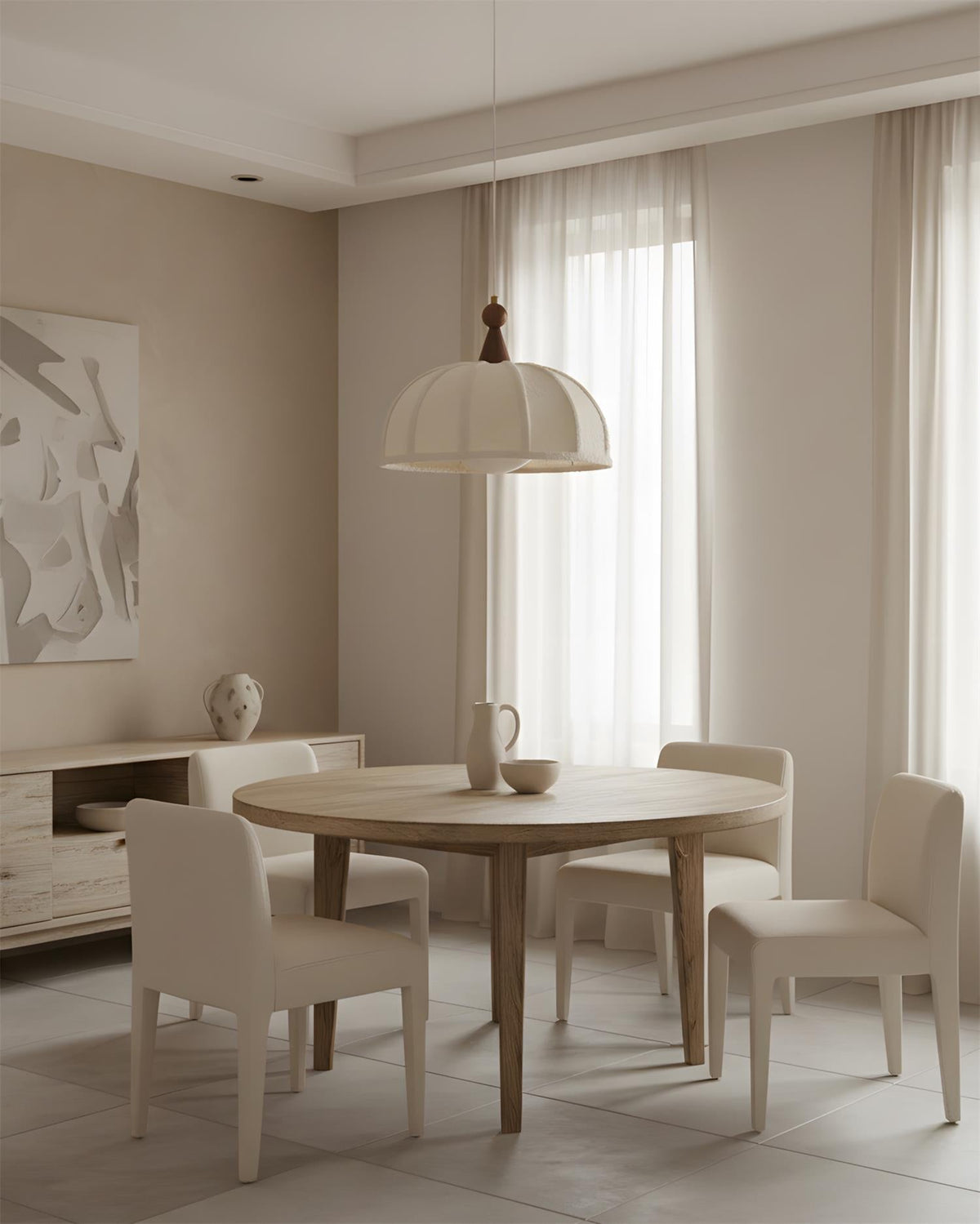 Tenera Wood Pendant Lamp — product view 6