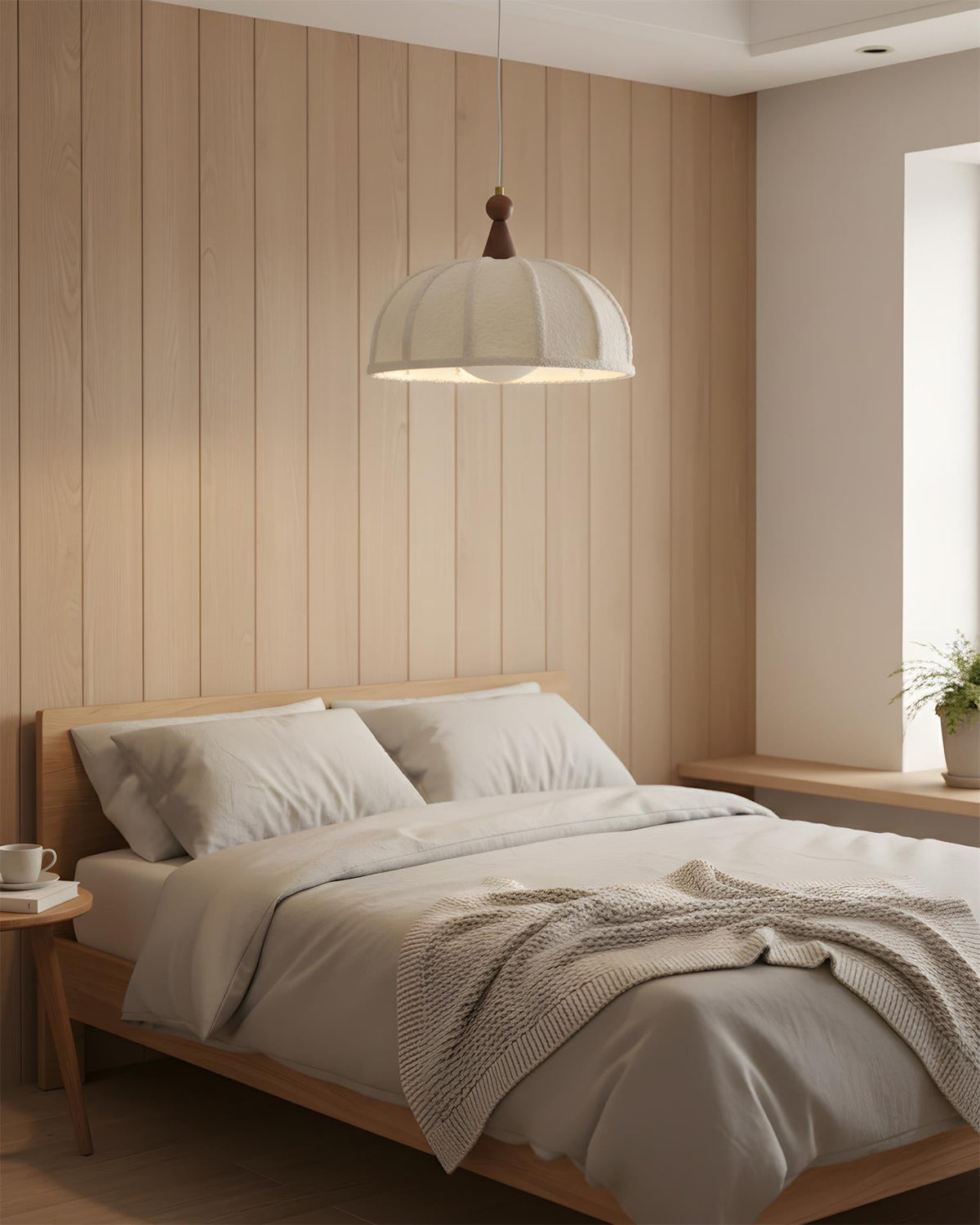 Tenera Wood Pendant Lamp — product view 9