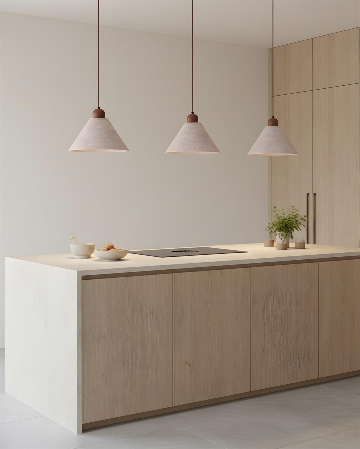 Marvra Travertine Pendant Lamp — product view 4