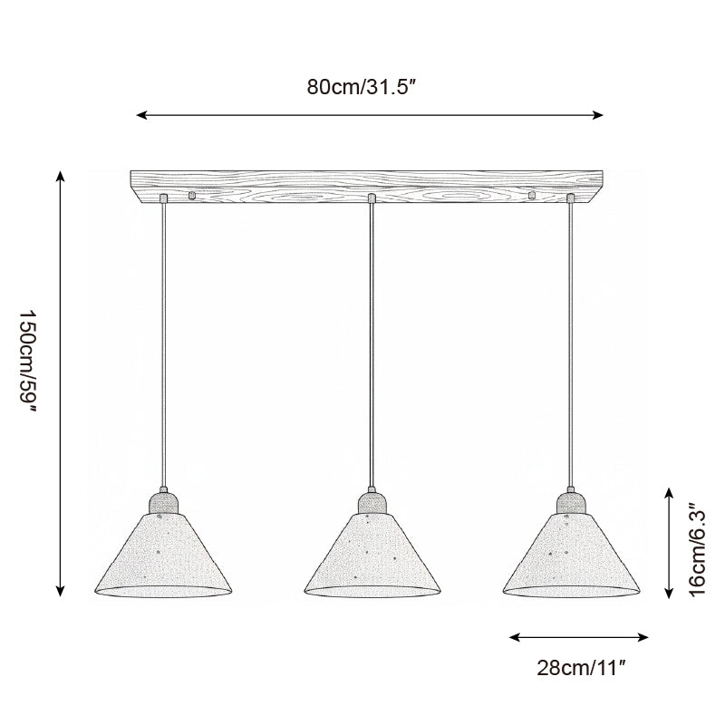 Marvra Travertine Pendant Lamp — product view 7