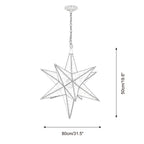 Stellora Glass Chandelier — product view 5