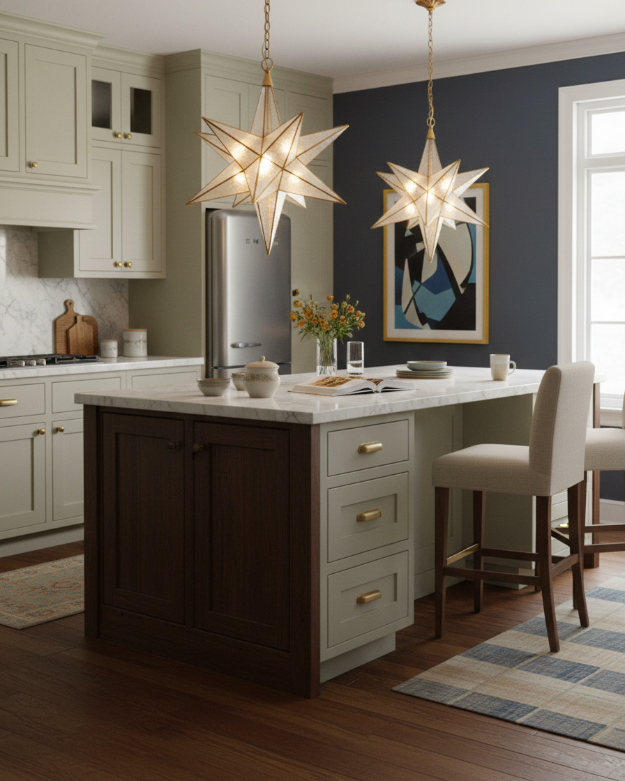 Stellora Glass Chandelier — product view 6
