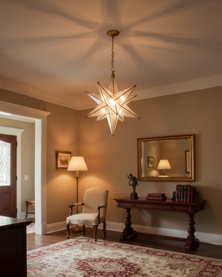 Stellora Glass Chandelier — product view 18