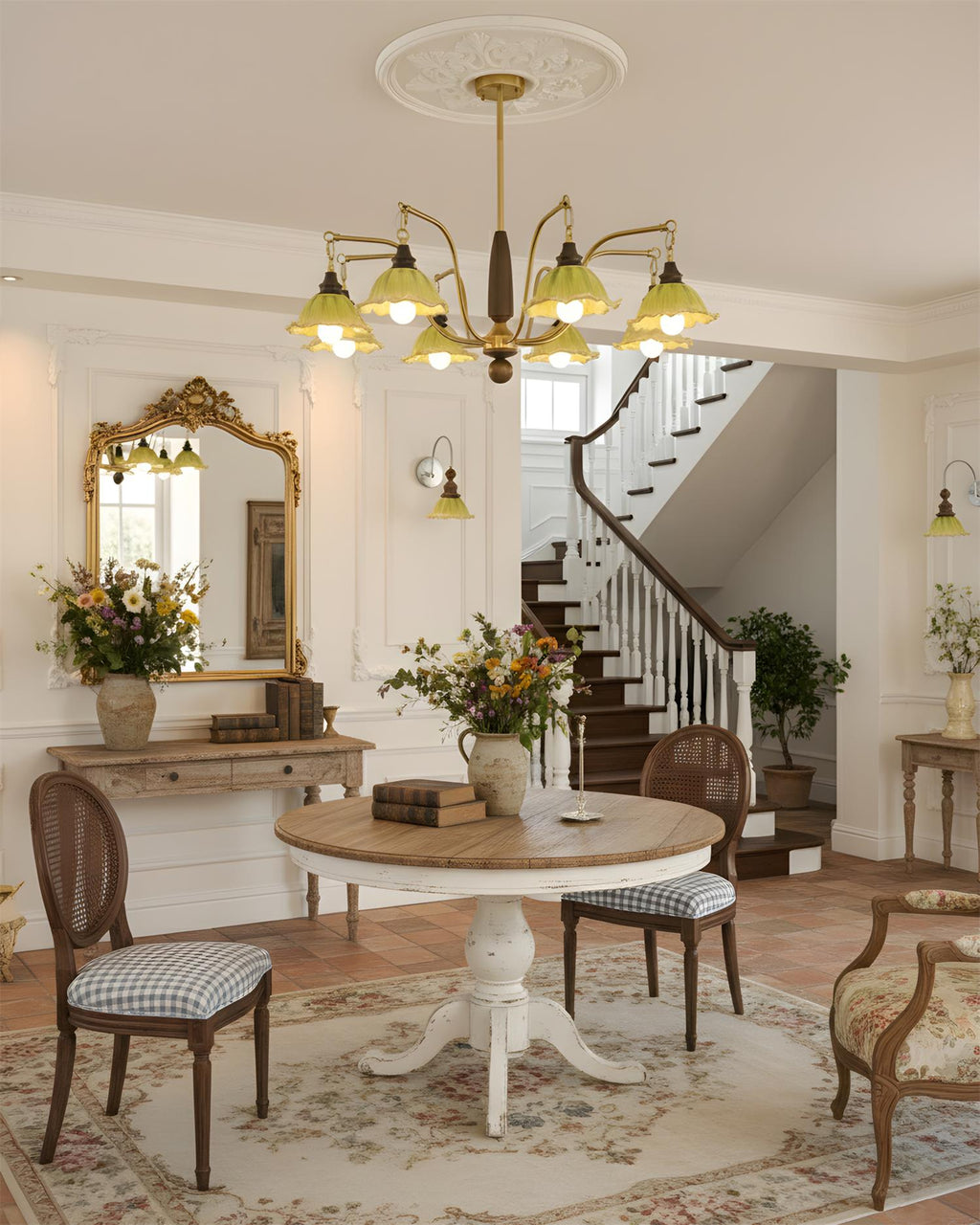 Verdessa Wood Chandelier — product view 2