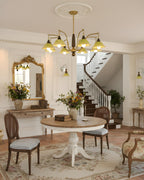Verdessa Wood Chandelier — product view 2