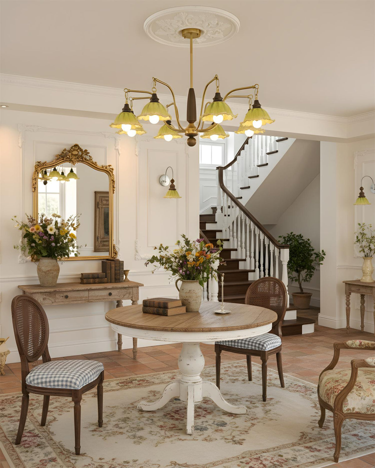 Verdessa Wood Chandelier — product view 2