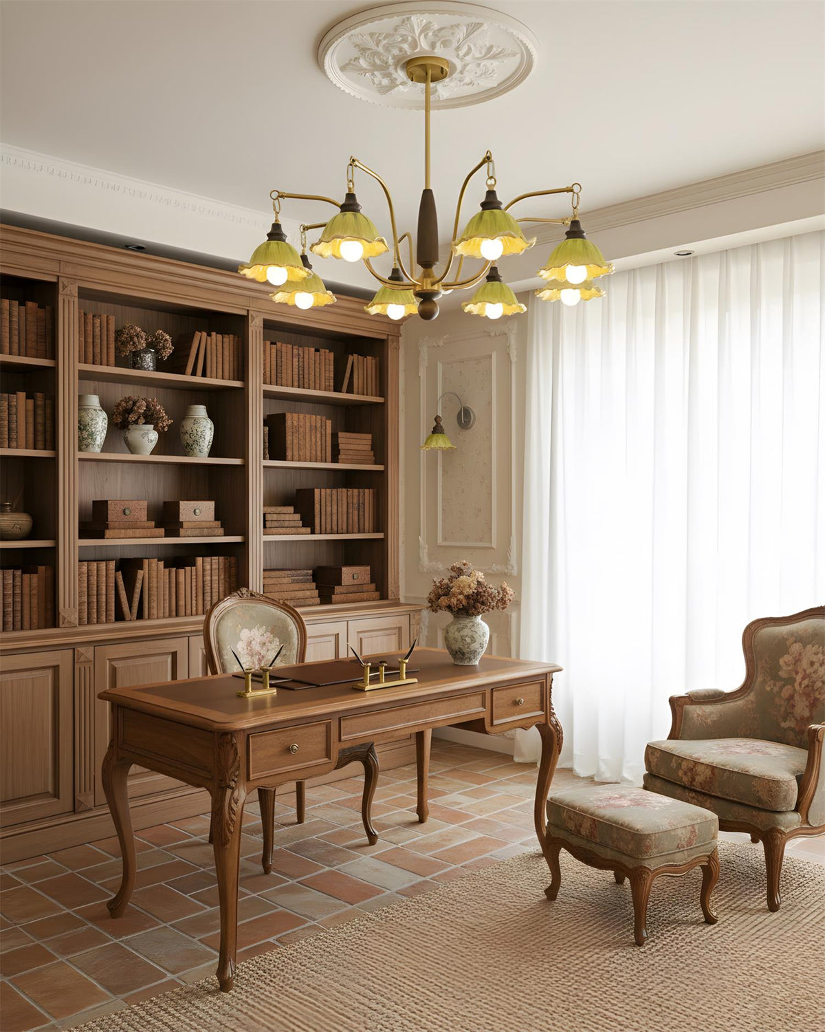 Verdessa Wood Chandelier — product view 9