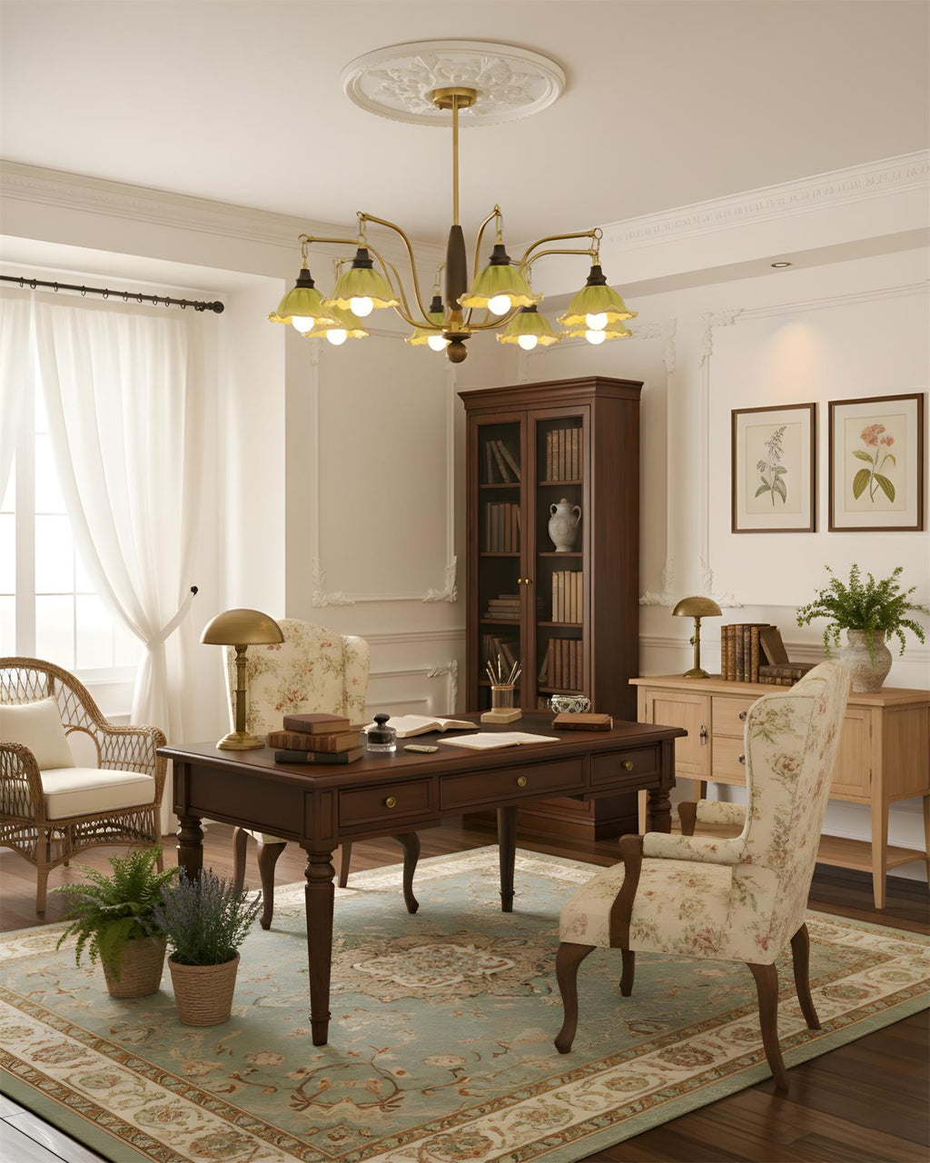 Verdessa Wood Chandelier — product view 10