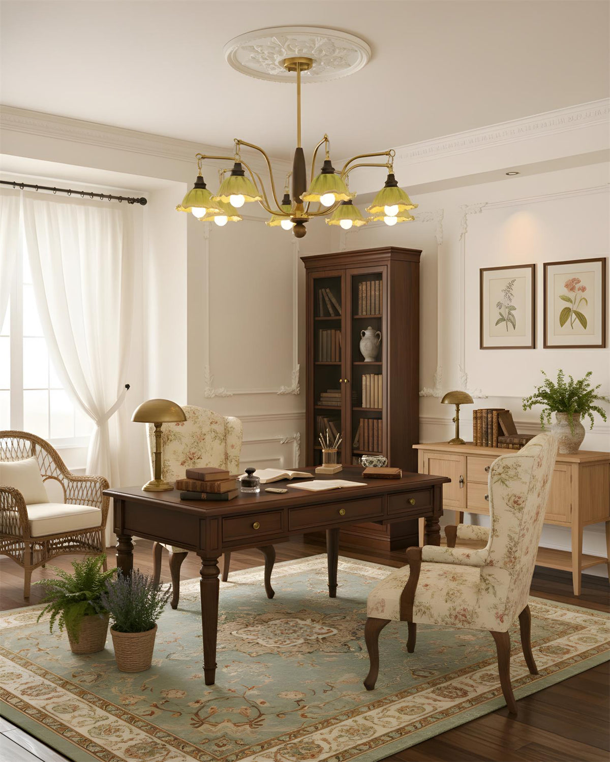 Verdessa Wood Chandelier — product view 10