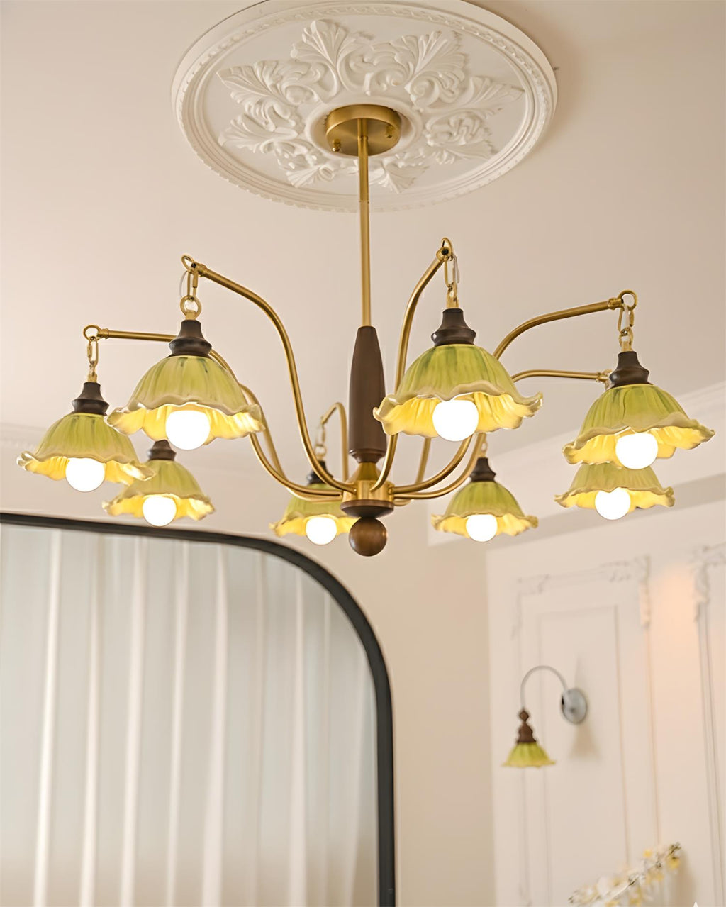 Verdessa Wood Chandelier — product view 12