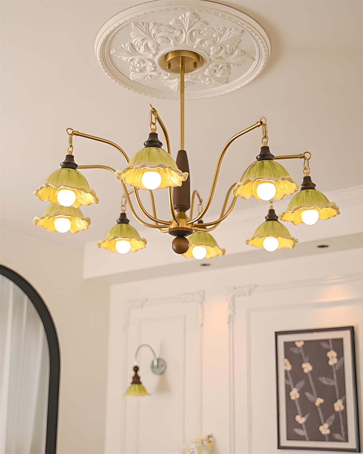 Verdessa Wood Chandelier — product view 25