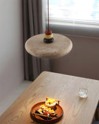 Riven Travertine Pendant Lamp — product view 13