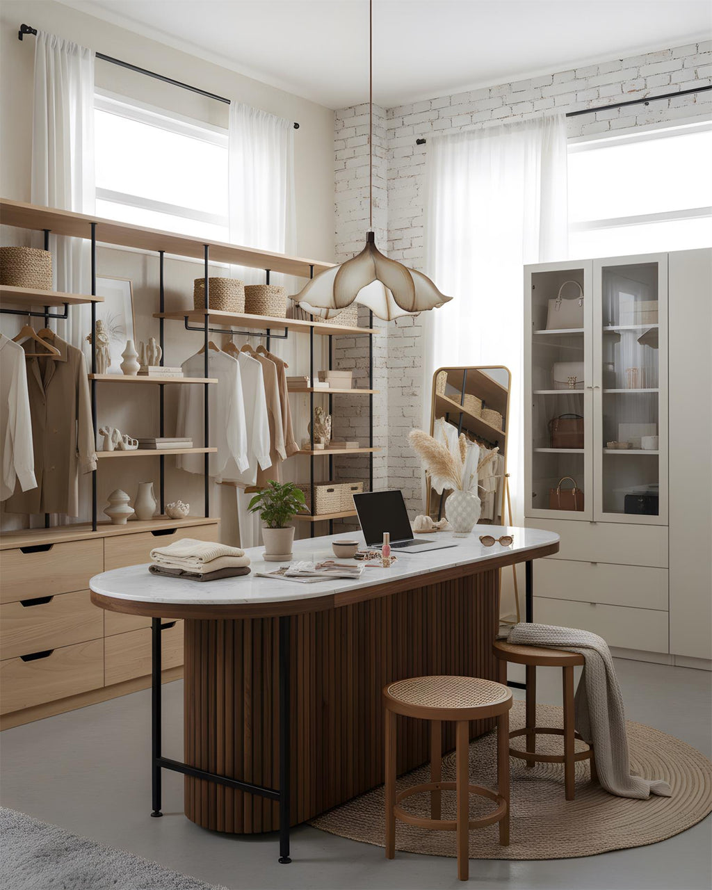 Calysa Wood Pendant Lamp — product view 6