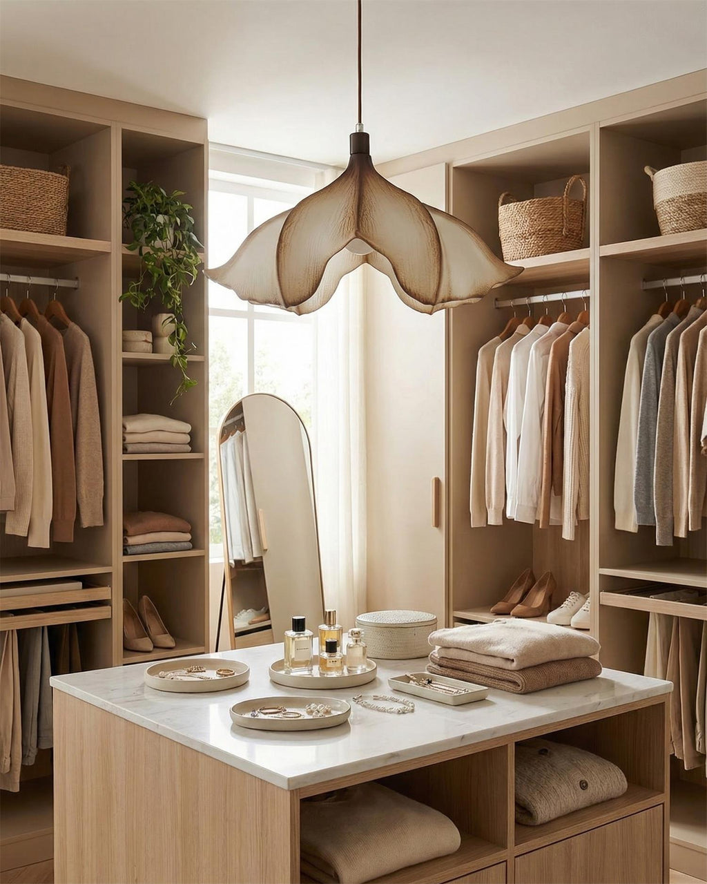 Calysa Wood Pendant Lamp — product view 9