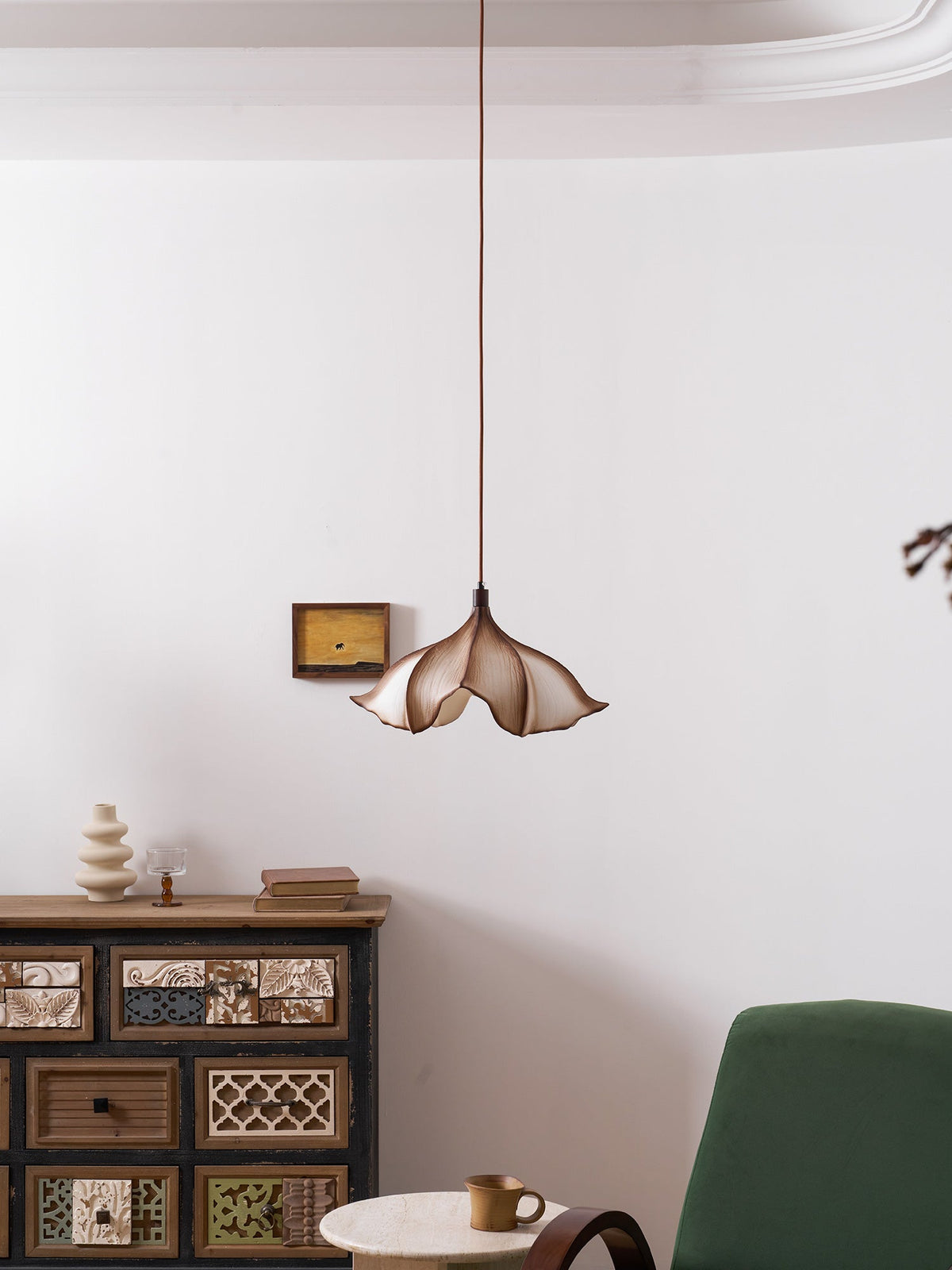 Calysa Wood Pendant Lamp — product view 12