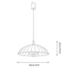 Lunaro Metal Pendant Lamp — product view 5