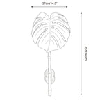 Folium Glass Wall Lamp — product view 5