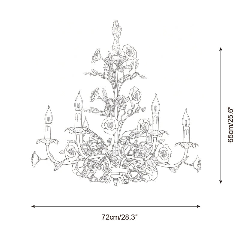 Bellara Metal Chandelier — product view 6