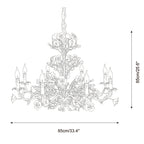 Bellara Metal Chandelier — product view 7