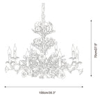 Bellara Metal Chandelier — product view 8