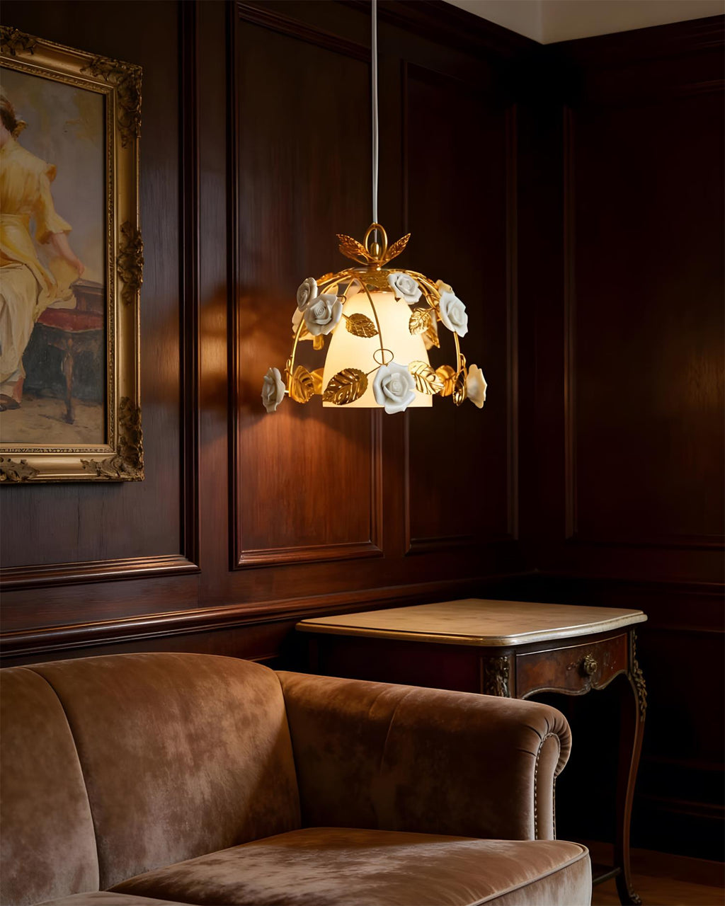 Eirene Glass Pendant Lamp — product view 4