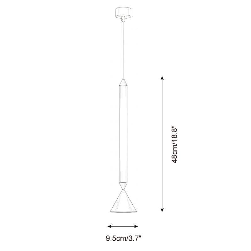 Pylon Metal Pendant Lamp — product view 5