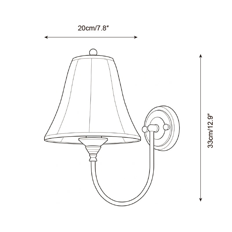 Bellis Metal Wall Lamp — product view 6