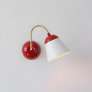Red & Gold & White