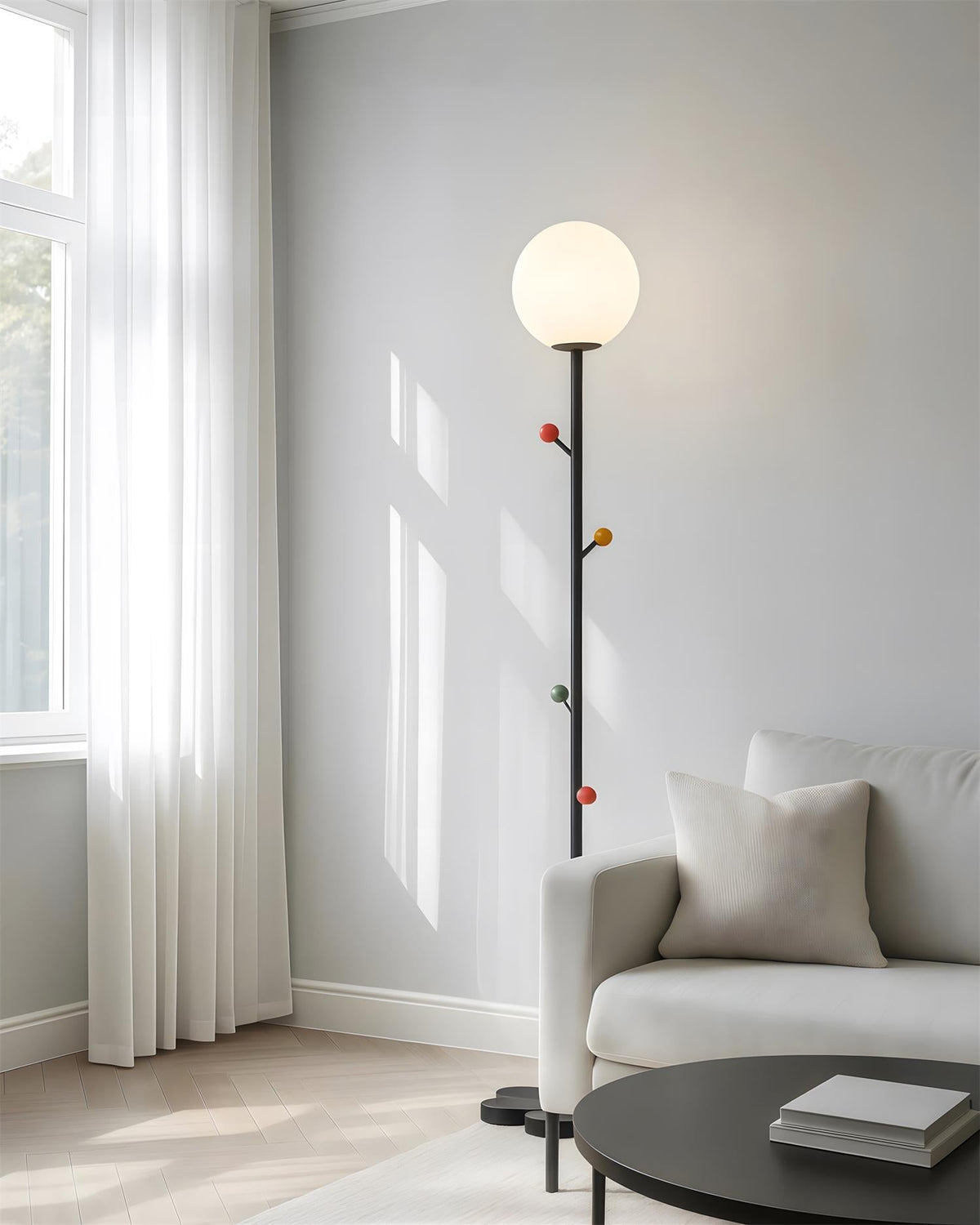 Dotty Metal Floor Lamp — product view 3