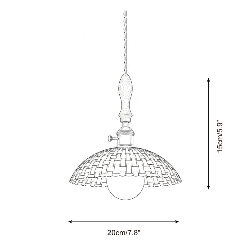 Mosaicra Glass Pendant Lamp — product view 5