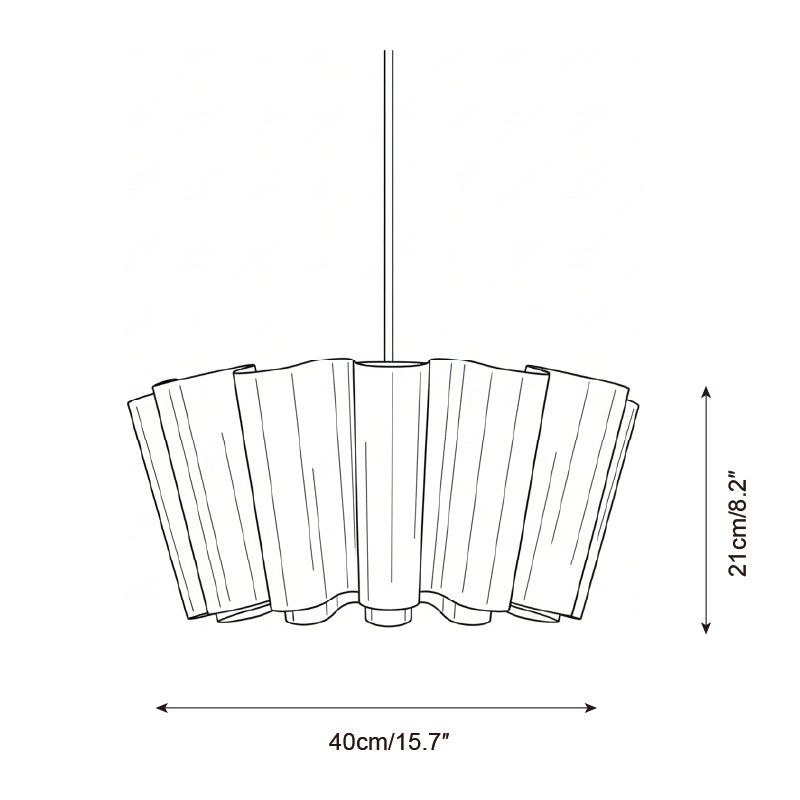 Pleora Metal Pendant Lamp — product view 5