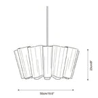 Pleora Metal Pendant Lamp — product view 6