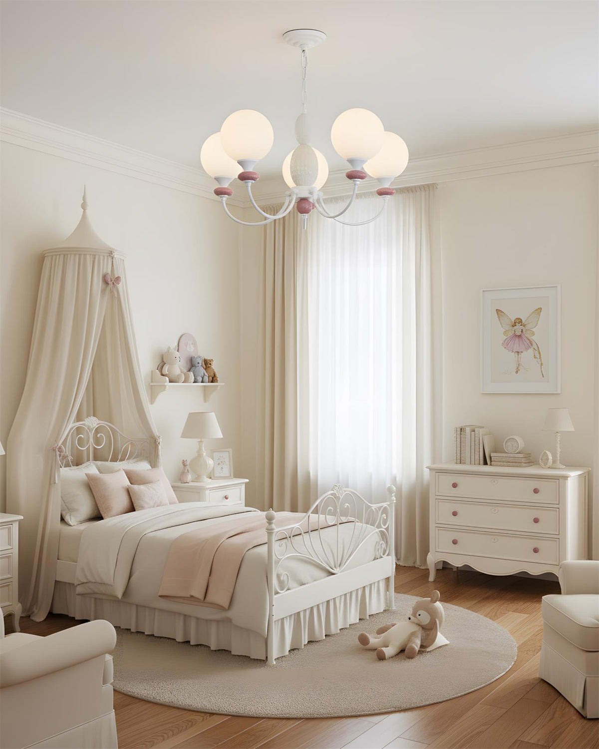 Blanca Glass Chandelier — product view 4